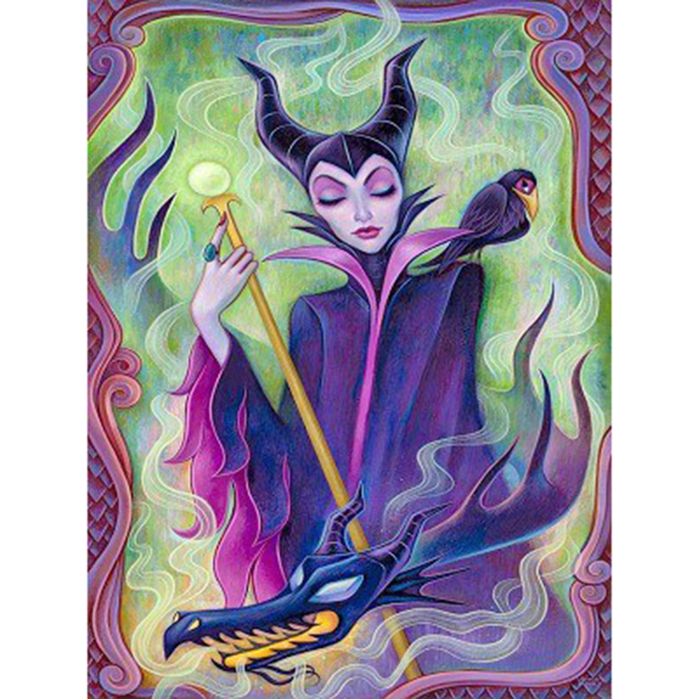 

Witch - Round Drill Diamond Painting - 30*40CM, 501 Original