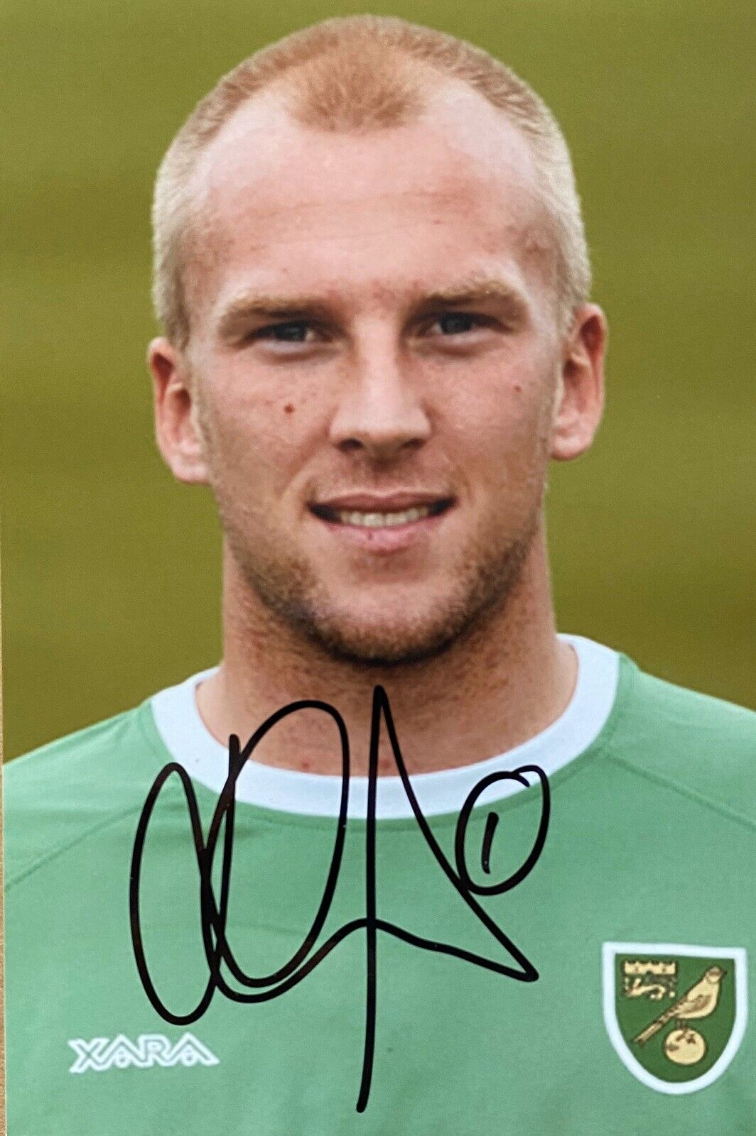 John Ruddy Hand Signed 6X4 Photo Poster painting - Norwich City