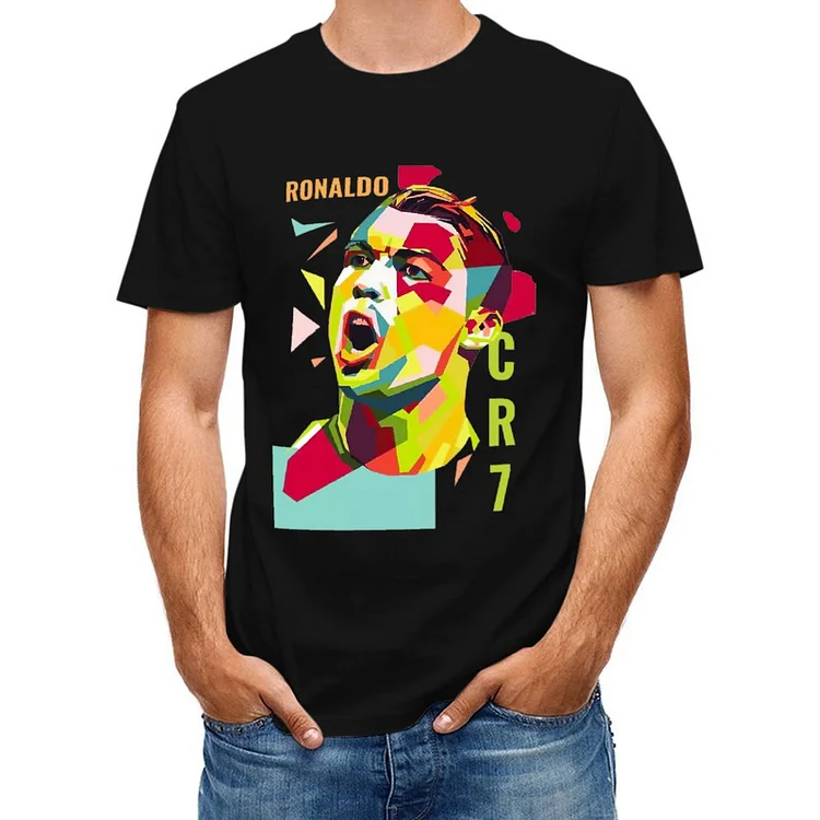 Ronaldo Inspired  Short Sleeve Soccer Culture Tee