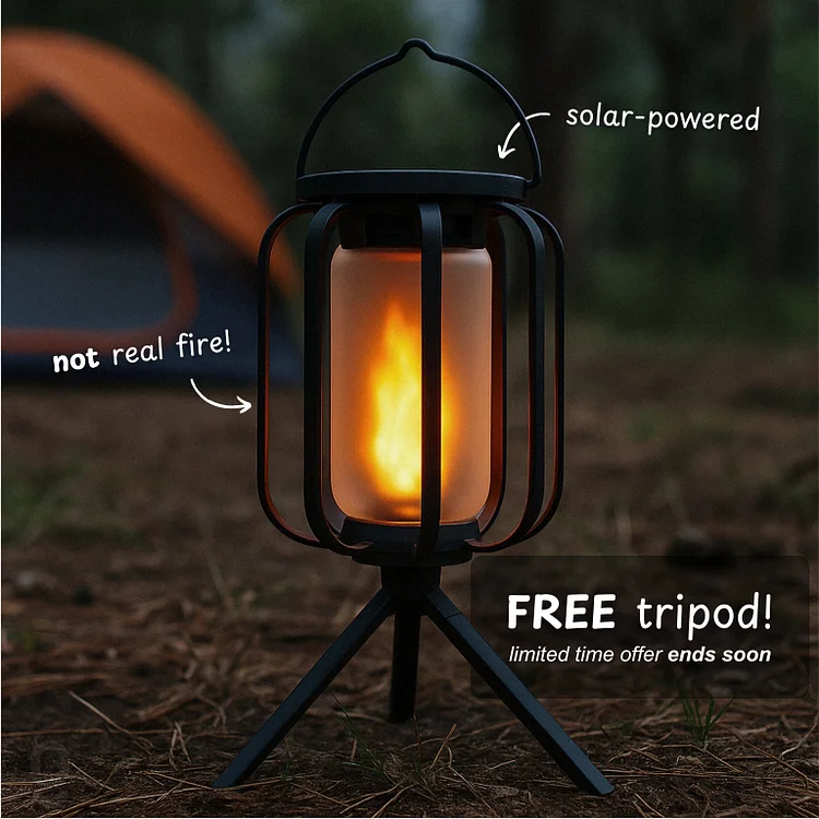 Proustore Solar Flameless Lantern