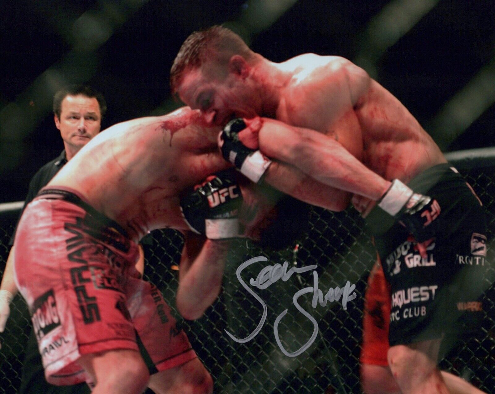 SEAN SHERK signed Autographed UFC