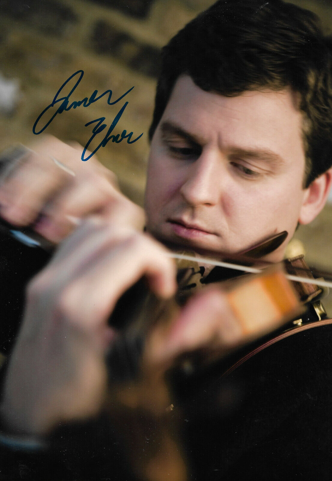 James Ehnes Violine signed 8x12 inch Photo Poster painting autograph