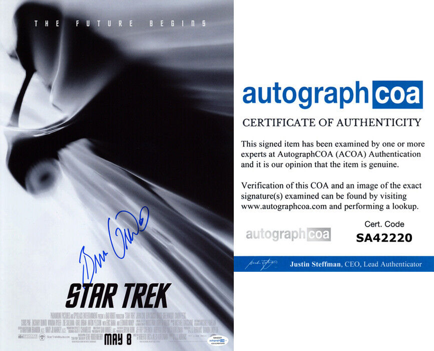 BRUCE GREENWOOD signed STAR TREK