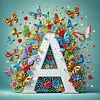 Butterfly Flower A 5D Partial Drill DIY Diamond Painting Kit 30*30cm