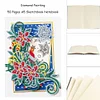 DIY Special Shaped Diamond Painting Notebook Christmas 50 Pages A5 Book  (WXB138)