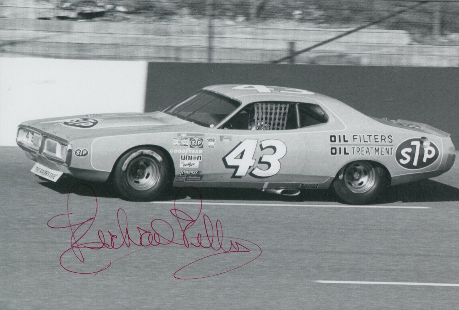 Richard Petty Hand Signed 12x8 Photo Poster painting Nascar Autograph 9