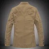 Men's Plus Size Cotton Casual Blazer Jacket