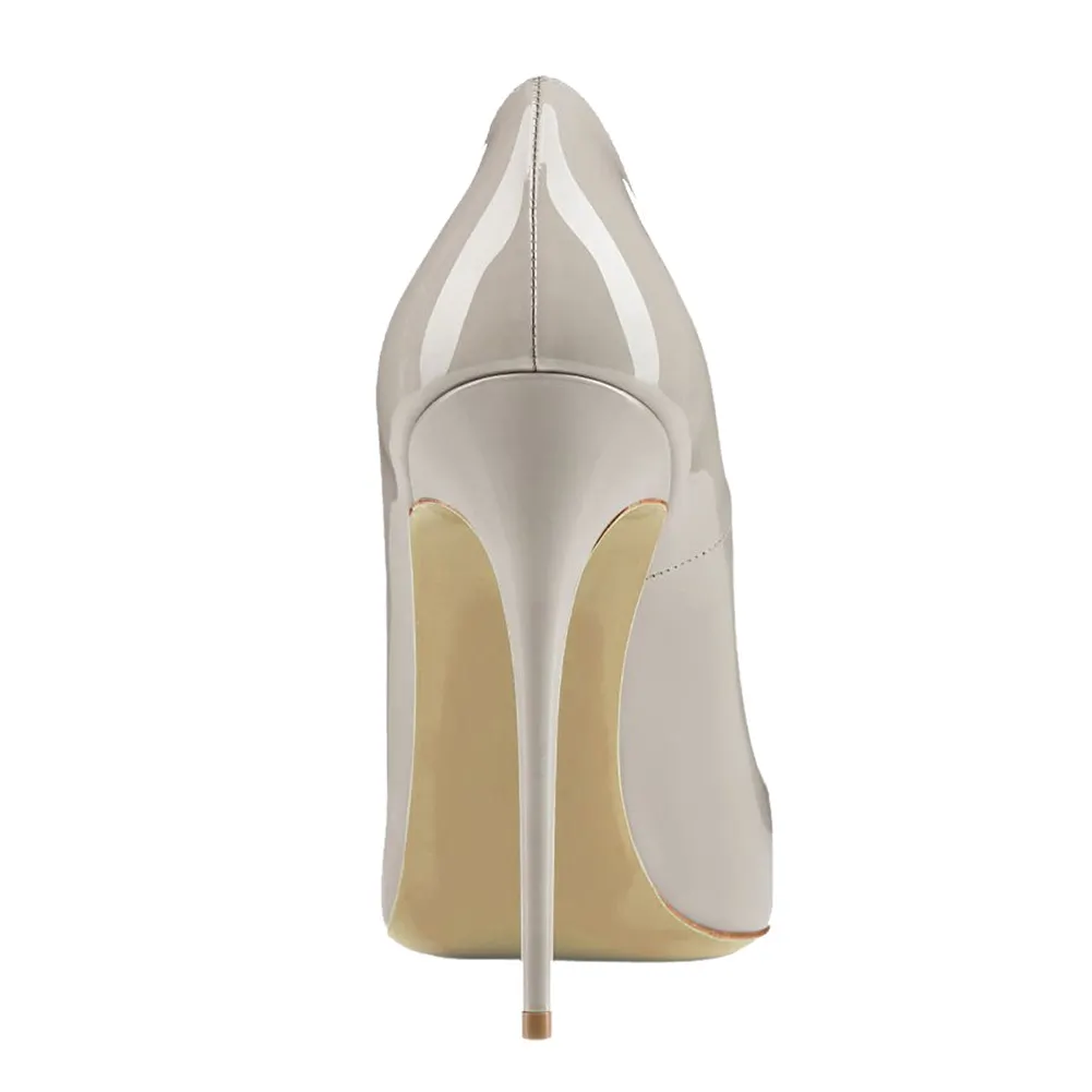 120mm Women's Party Daily Patent Pumps-vocosishoes