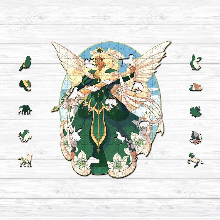 Fairy Wooden Jigsaw Puzzle