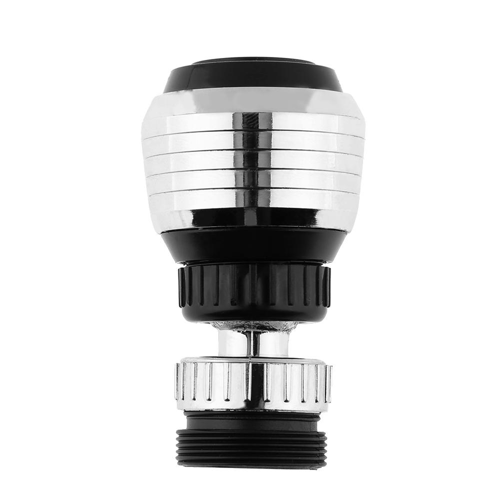 

Kitchen 360 Rotary Faucet Filter Bubbler Splash Proof Water-saving Tap, 501 Original