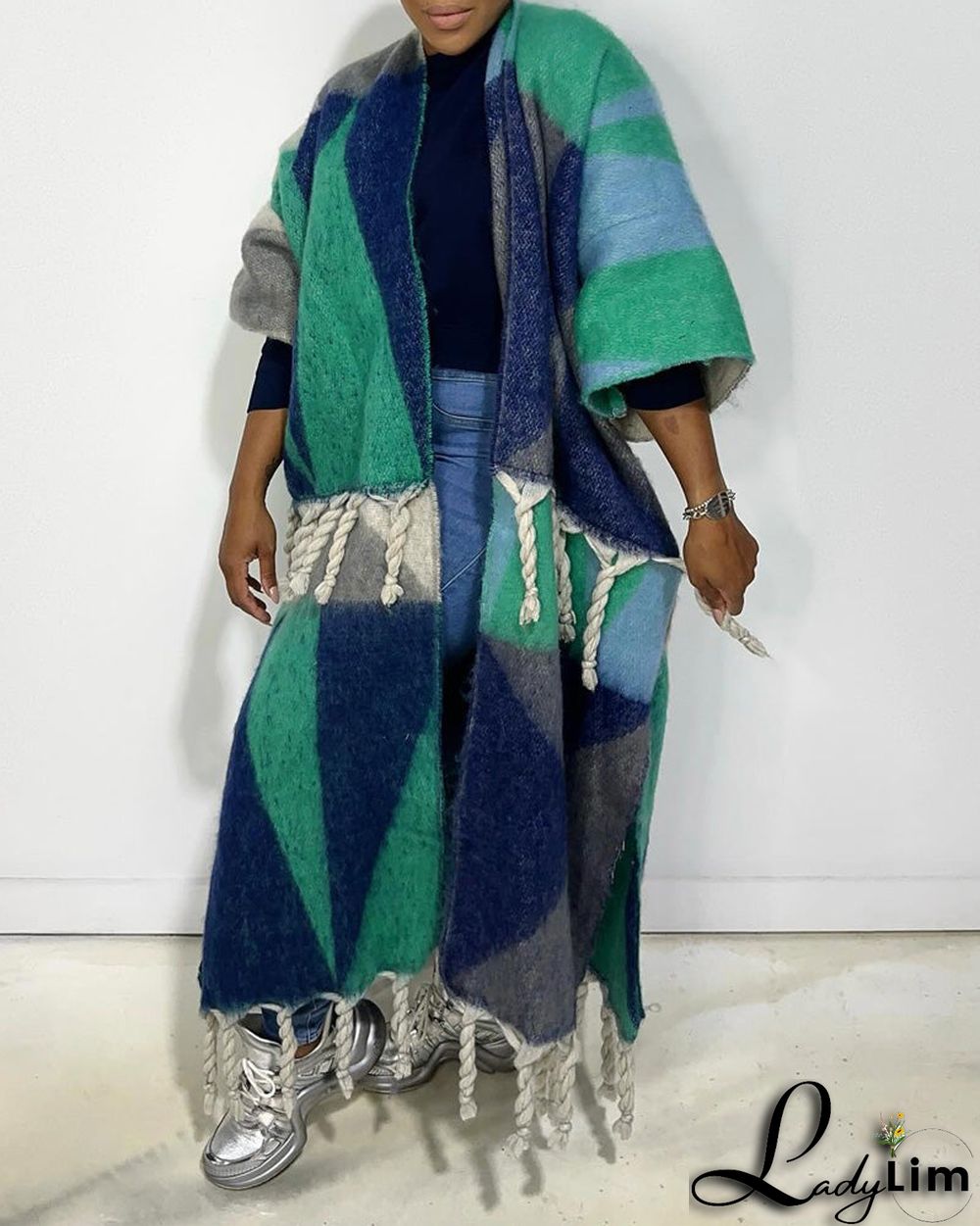 My Fancy Fuzzy Long Cardigan