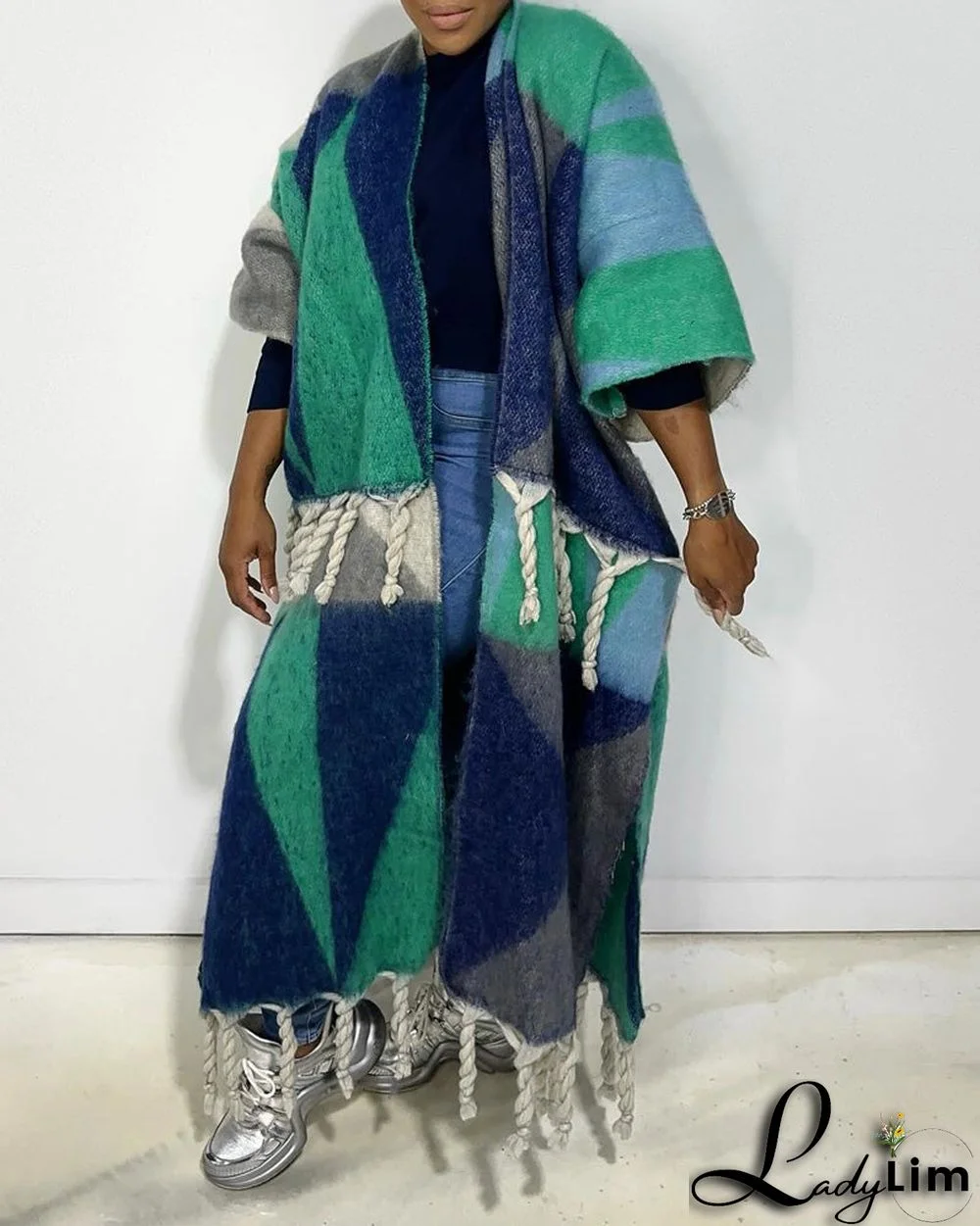 My Fancy Fuzzy Long Cardigan