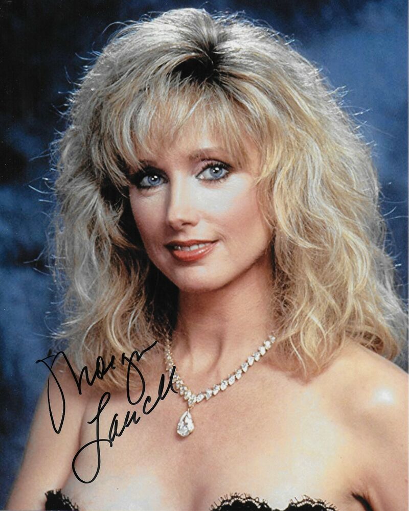 Morgan Fairchild Original Autographed 8X10 Photo Poster painting #58