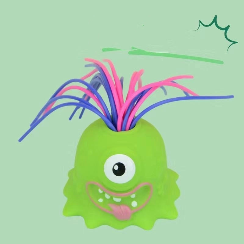 Tiktok Popular New Product Hair Pulling Will Call Little Monster Decompression Small Toy Funny Decompression Children’s Educational Toy