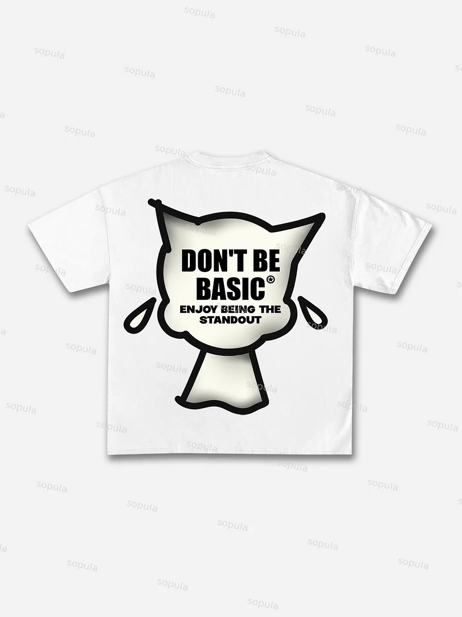 Sopula Trendy Cartoon Ats Boy Graphics Cotton T-Shirt