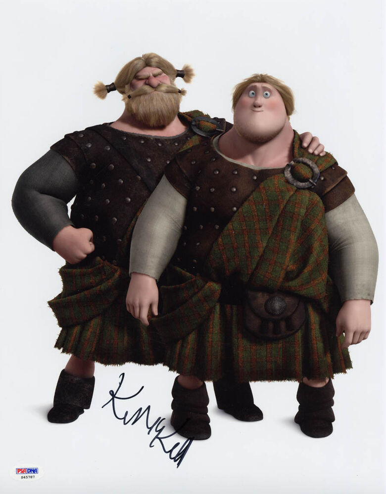 Kevin McKidd SIGNED 11x14 Photo Poster painting Young and Lord MacGuffin Brave PSA/DNA Pixar