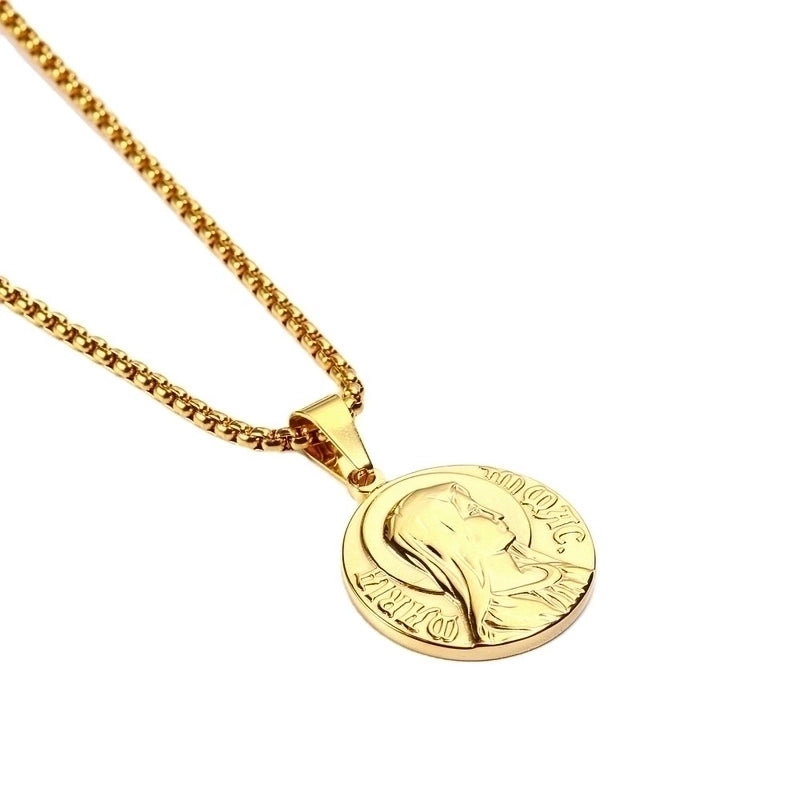 Hip-Hop Color Block 304 Stainless Steel Plating 18K Gold Plated Men’s