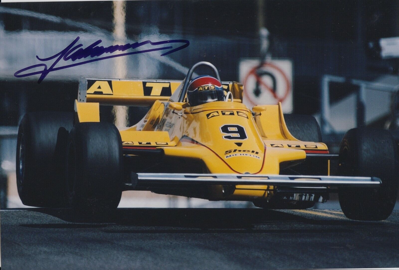 Jan Lammers Hand Signed 12x8 Photo Poster painting - F1 Autograph 3.