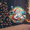 uk.everydayedeals DIY Diamond Painting Hanging Ornament - Santa Claus