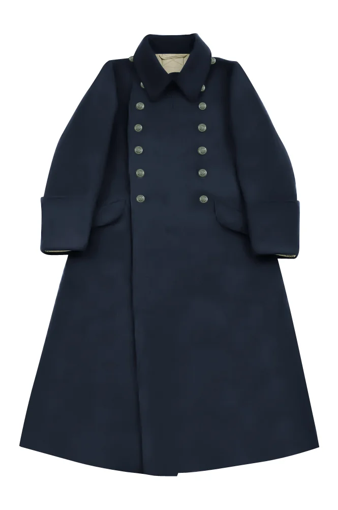   Kriegsmarine German EM Navyblue Wool Greatcoat German-Uniform