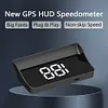 Car HUD Head Up Display Plug and Play GPS Digital Speedometer for Truck Vehicles