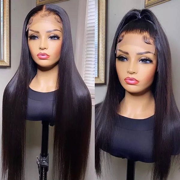Junoda Undeteble HD Lace Wig Skin Melt Well Straight Lace Front Wigs