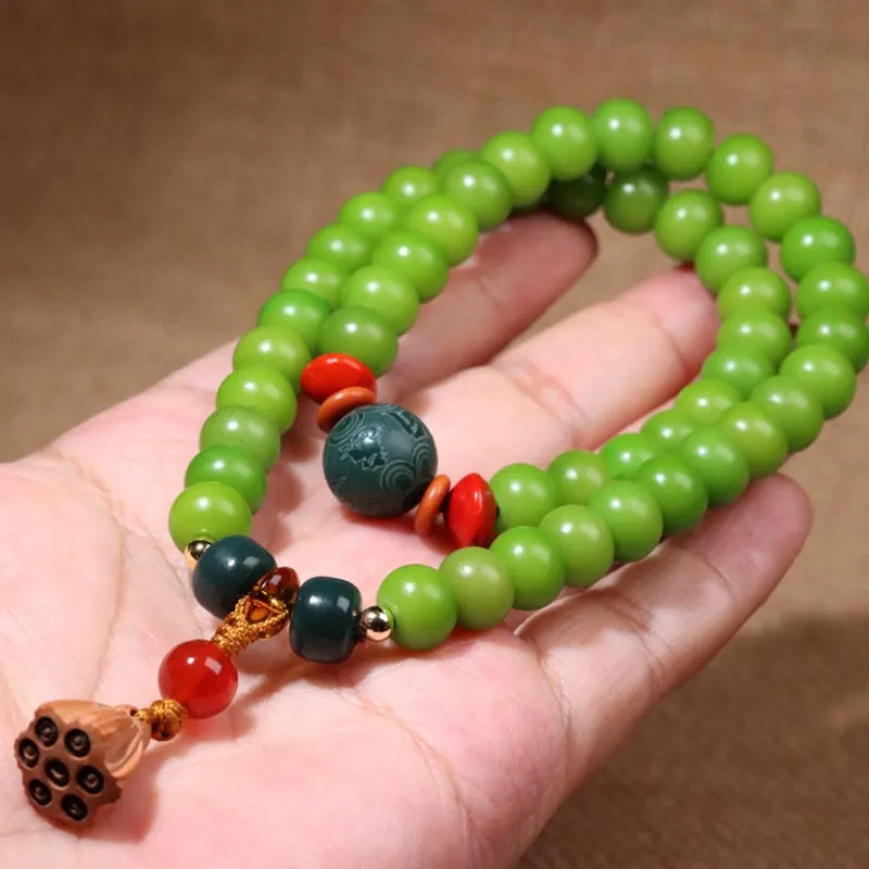 Natural Bodhi Seed Wisdom Bracelet Necklaces