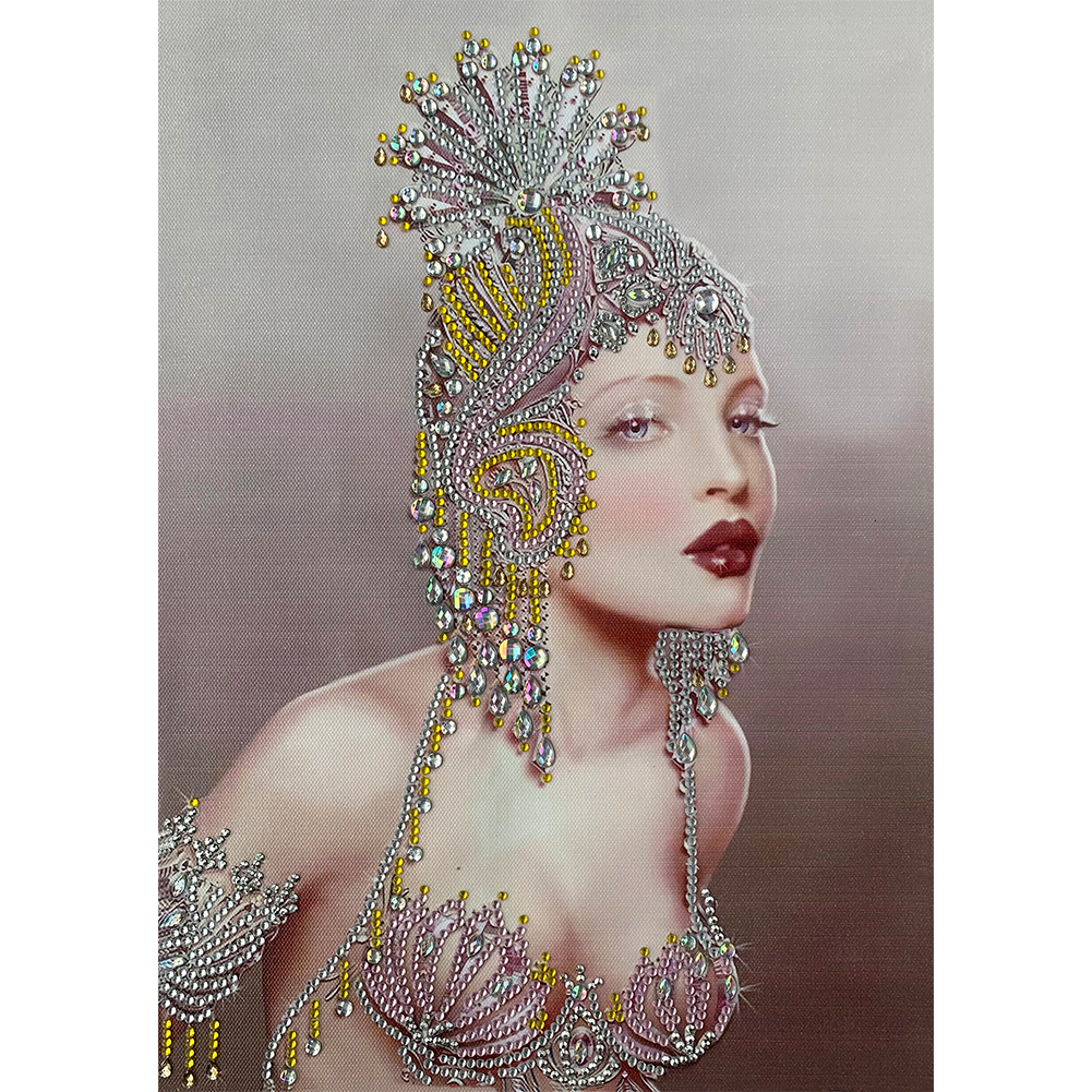 

Sexy Lady - Special Shaped Diamond Painting - 30*40CM, 501 Original