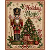 Nutcracker Magic DIY 11CT 3 Strand Stamped Cross Stitch Kit 40x50cm tapestrymarket