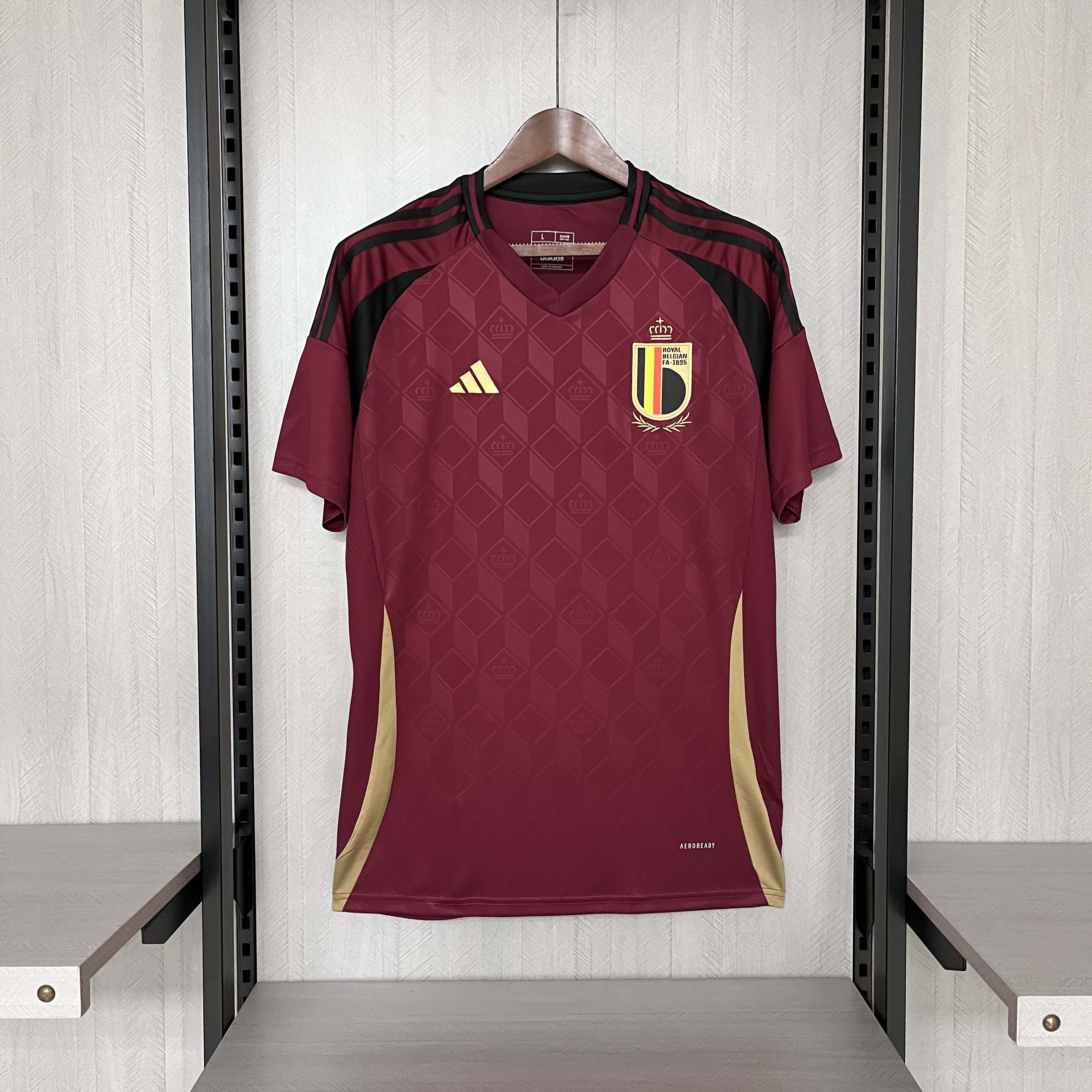 2024 Belgium Home Football Shirt 1:1 Thai Quality- Maxi Kit