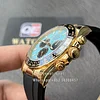 Rolex Cosmograph New Daytona m126518ln-0014 with Turquoise Blue Dial 4131 movement Super clone (Gain weight)