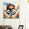 Diamond Painting -DIY Round Drill Girl