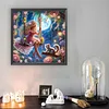 Swinging Girl - Crystal Rhinestone Diamond Painting