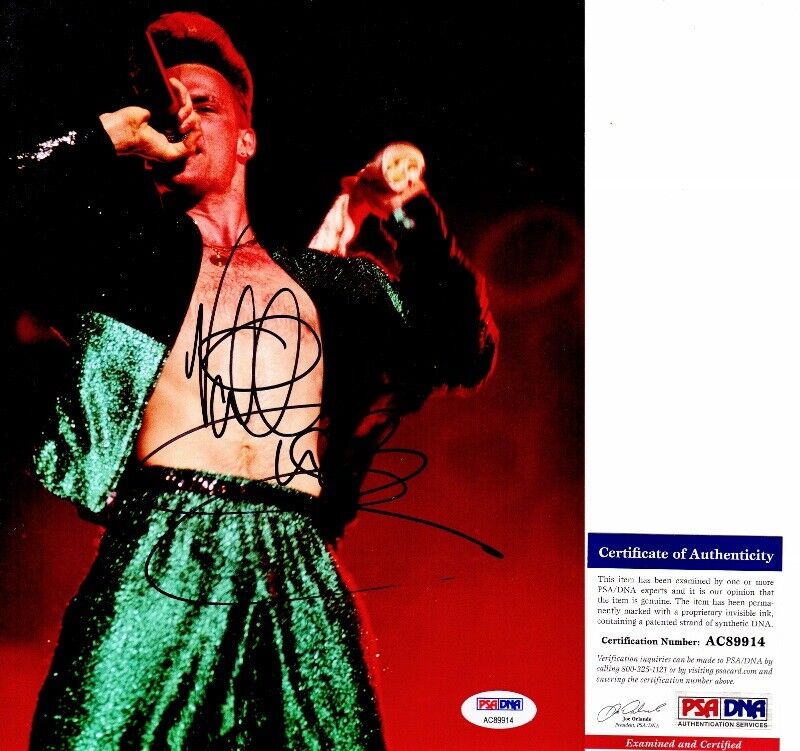 Vanilla Ice Signed Rapper - Actor 8x10 inch Photo Poster painting - PSA/DNA COA - Rob Van Winkle