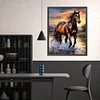 Cheval-Plein carré diamant peinture-40 * 50cm