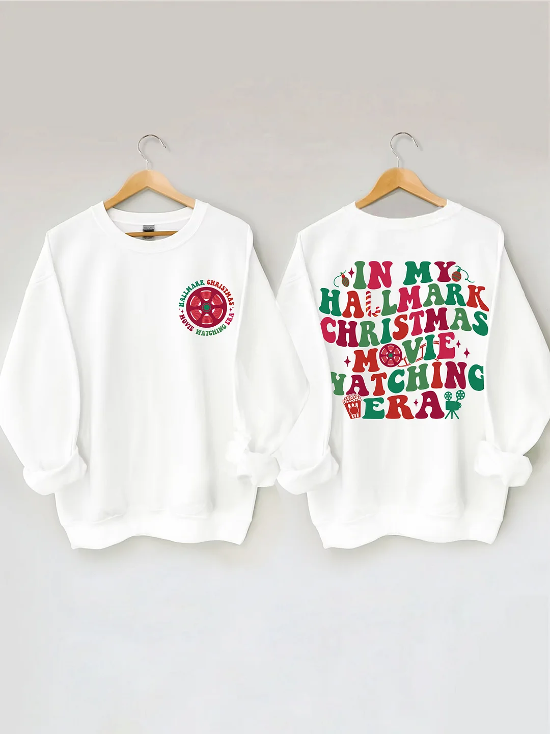 Christmas Movie Watching Era Sweatshirt