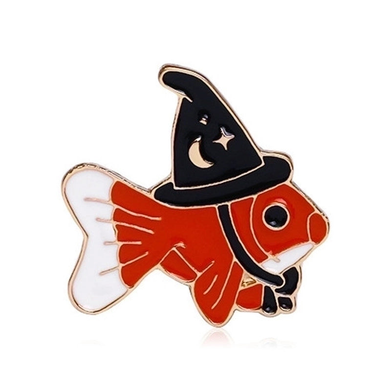 Cartoon Style Cute Cowboy Style Animal Alloy Stoving Varnish Plating Kid’s Unisex Brooches Collar Pin