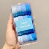 32PCS Colorful Elastic Ponytail Hair Bands
