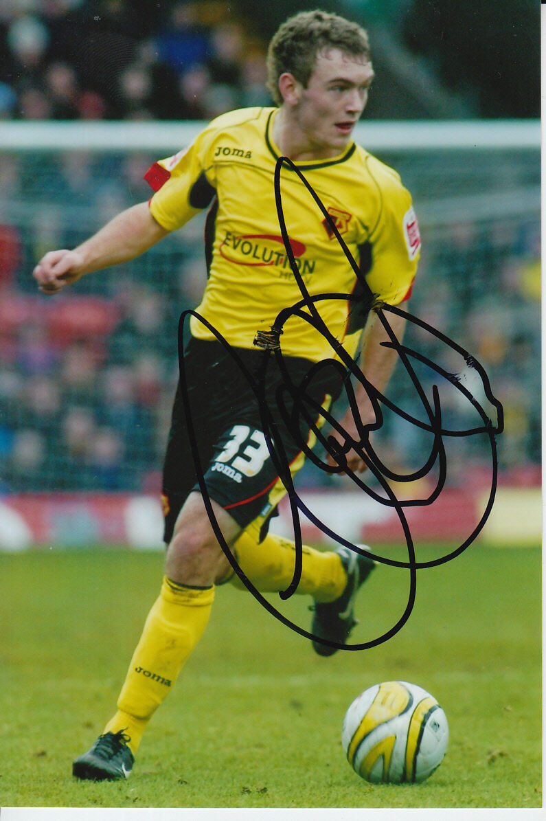 WATFORD HAND SIGNED LEE HODSON 6X4 Photo Poster painting.