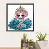 Diamond Painting-DIY Crystal Rhinestone Peacock Girl