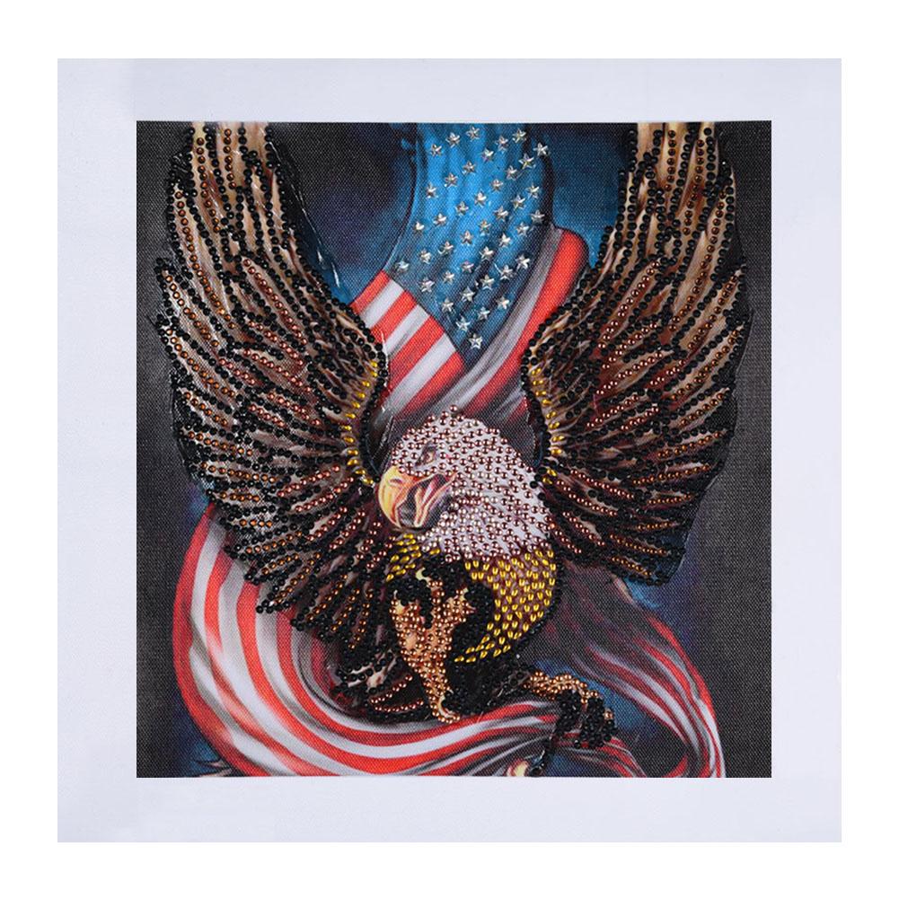 

Eagle - Special Shaped Diamond Painting - 30*30CM, 501 Original