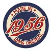 1956 - Round Vintage Metal Signs - 30*30cm