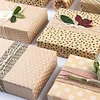 Minimal Gift Package Kraft Wrapping Paper