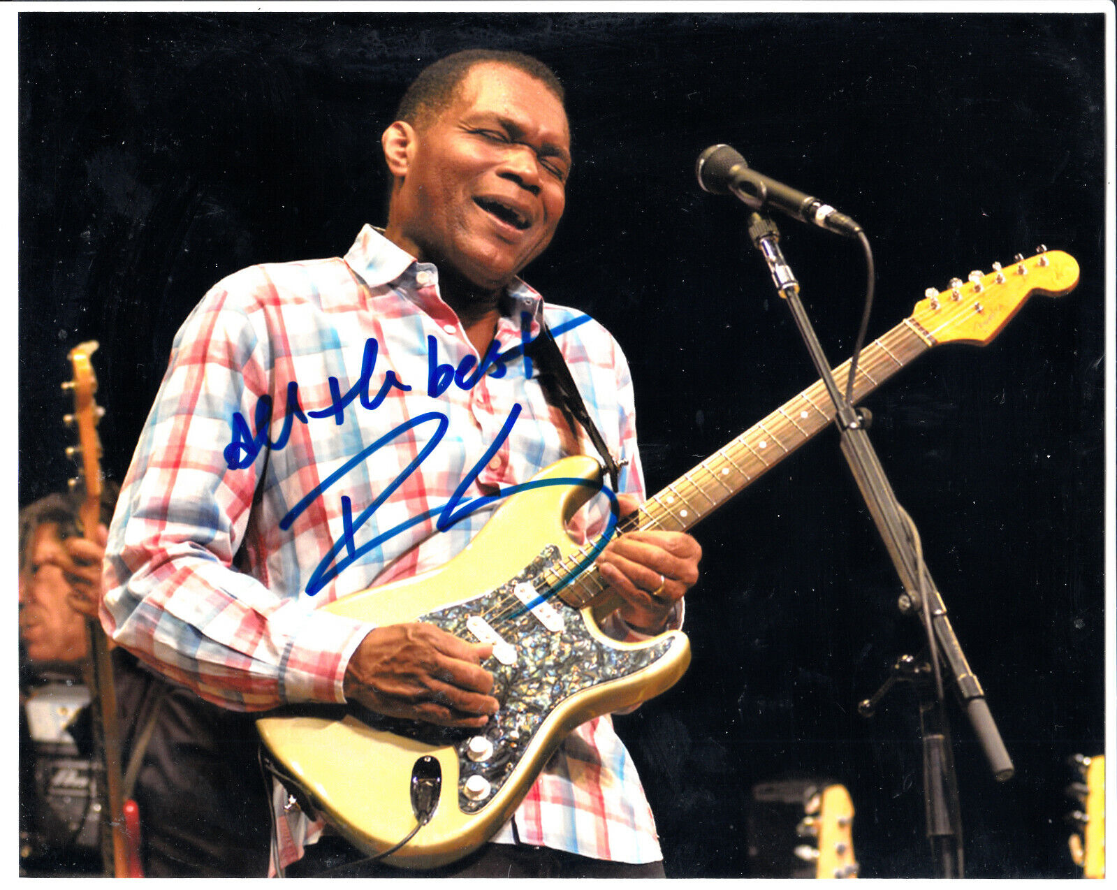 Robert Cray blues guitarist Signed Autograph 8x10