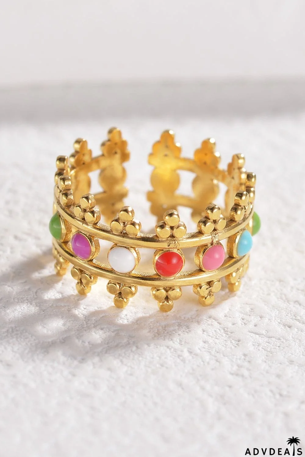 18K Gold Plated Open Ring