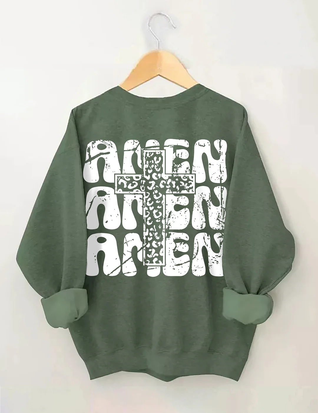 Pray On It Pray Over It Amen Sweatshirt