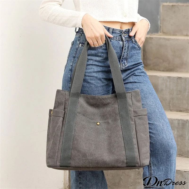 Women's Best Retro Korean Style Canvas Handbags
