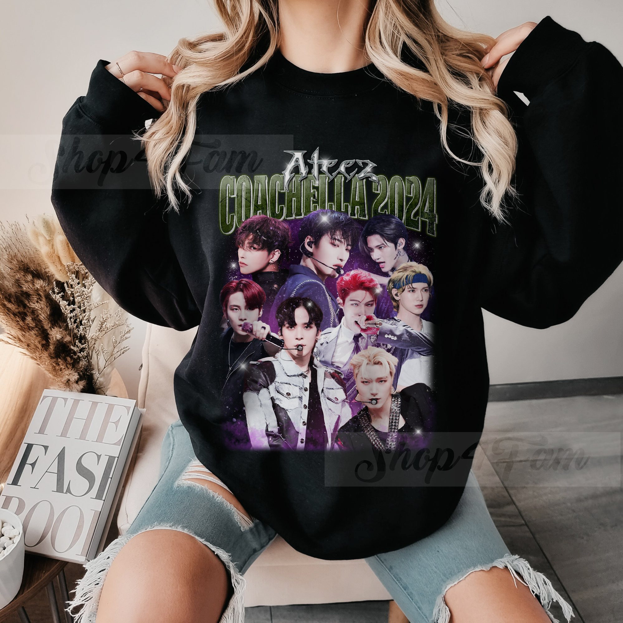 ATEEZ Coachella 2024 Design Sweatshirt