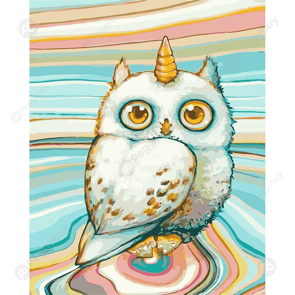 

40*50CM Paint By Numbers-Catoon Bird, 501 Original