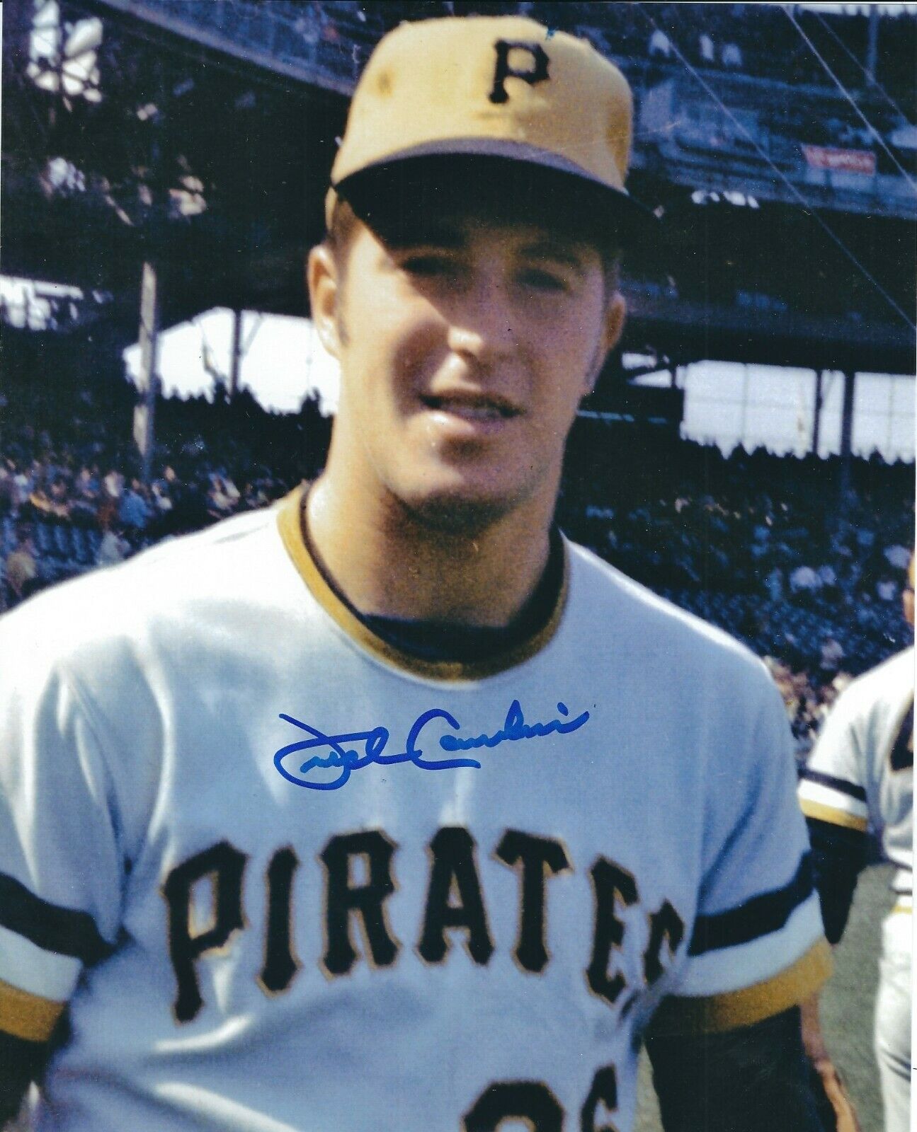 AUTOGRAPHED 8x10 FRED CAMBRIA Pittsburgh Pirates Photo Poster painting w/ Show Ticket